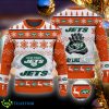 New York Jets NFL Rugby Gloves Pattern Ugly Xmas Orange 3D Sweater - New York Jets NFL Rugby Gloves Pattern Ugly Xmas Orange 3D Sweater