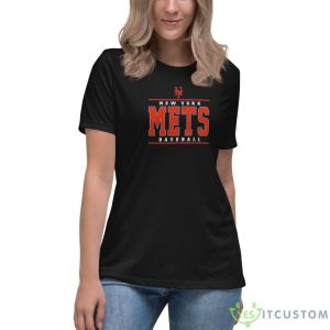 New York Mets Baseball In The Pros Shirt - Women's Relaxed Short Sleeve Jersey Tee
