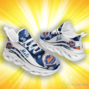 New York Mets Camo Pattern Max Soul Shoes Product Photo 1