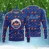 New York Mets Christmas Pine Tree Patterns Ugly Christmas Sweater Product Photo 1