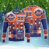 New York Mets Christmas Snowflakes Pattern Limited Sweater Ugly Christmas Gift Product Photo 1