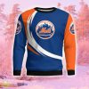 New York Mets Curved Stripes Funny Ugly Christmas Sweater Gift For Men And Women Gift Holidays - New York Mets Curved Stripes 3D Sweatshirt_2
