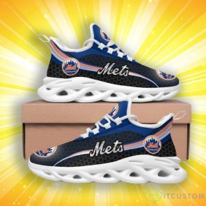 New York Mets Honeycomb Pattern Max Soul Shoes Product Photo 2