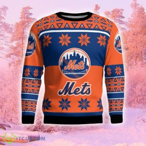 New York Mets Winter Holidays Funny Ugly Christmas Sweater Gift For Men And Women Gift Holidays - New York Mets Winter Holidays Ugly Sweater Christmas Gift For Fan_2