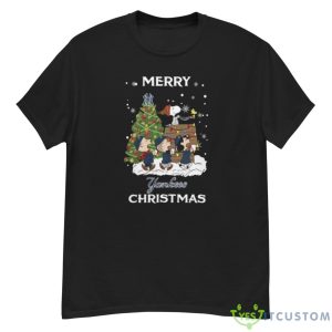 New York Yankees Snoopy Family Christmas Shirt Holiday Gift - G500 Men’s Classic T-Shirt