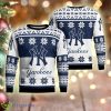 New York Yankees Winter Knitted Xmas 3D Sweater Gift For Fans - New York Yankees Winter Ugly Christmas Sweater Photo 1