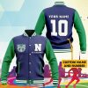 New Zealand Warriors NRL Custom Name And Number Baseball Jacket For Fans Style Gift Product Photo 1