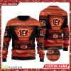 NFL Cincinnati Bengals Logo New Style Personalized Knitted 3D Sweater - NFL Cincinnati Bengals Logo New Style Personalized Knitted 3D Sweater