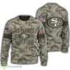 NFL San Francisco 49ers Logo Camo New Style 3D Sweater Gift For Christmas - San Francisco 49ers Logo NFL Camo New Style 3D Sweater Gift For Christmas