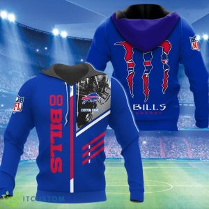 NFL Teams Buffalo Bills Custom Name And Number Best Gift For Men Product Photo 1