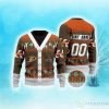 NHL Anaheim Ducks Custom Number And Name Ugly Christmas Sweater For Fans Product Photo 1