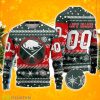 NHL Buffalo Sabres 3D Ugly Chirstmas SweaterCustom Number & Name Product Photo 1