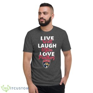 NHL Hockey Florida Panthers Live Well Laugh Often Love Shirt Product Photo 4