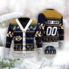NHL Nashville Predators Custom Number And Name Ugly Christmas Sweater For Fans Product Photo 1
