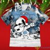North Carolina Tar Heels Snoopy Dabbing The Peanuts 2023 Christmas Gift Hawaiian Shirt Product Photo 1