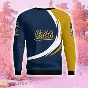 Notre Dame Fighting Irish Curved Stripes Funny Ugly Christmas Sweater Gift For Men And Women Gift Holidays 3 Notre Dame Fighting Irish Curved Stripes Funny Ugly Christmas Sweater Gift For Men And Women Gift Holidays - Notre Dame Fighting Irish Curved Stripes 3D Sweatshirt_6