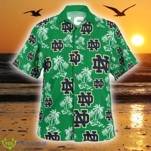Notre Dame Fighting Irish Exotic 3D Hawaiian Shirt Best For Fans Beach Gift For Men And Women - Notre Dame Fighting Irish Tropical Hawaii Shirt Limited Edition_1