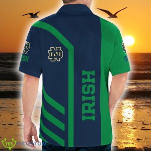 Notre Dame Fighting Irish Surf 3D Hawaiian Shirt Best For Fans Beach Gift For Men And Women - Notre Dame Fighting Irish Short Sleeve Button Shirt Limited Edition_5