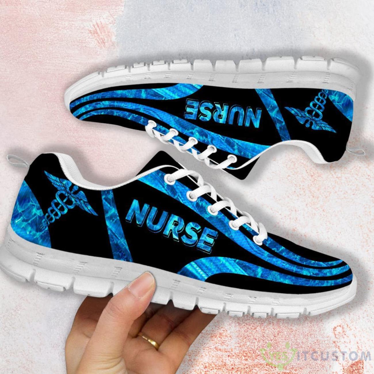 Nurse Blue Casual Running Sneakers 6 Nurse Blue Casual Running Sneakers Product Photo 2