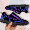 Nurse Blue Purple Casual Running Sneakers Product Photo 1