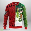 Oakland Raiders Grinch & Scooby-Doo Christmas Ugly Sweater Product Photo 1