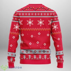 Ohio State Buckeyes Funny Grinch Christmas Ugly Sweater Product Photo 2