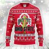 Ohio State Buckeyes Funny Grinch Ugly Christmas Sweater For Sport Fans Christmas Gift Product Photo 1