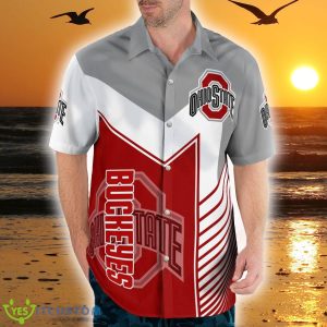 Ohio State Buckeyes Standard Ocean 3D Hawaiian Shirt Best For Fans Beach Gift For Men And Women - Ohio State Buckeyes Standard AOP Button Shirt_6