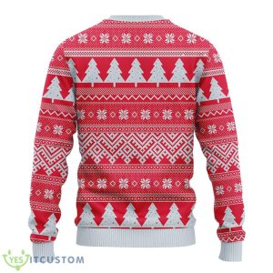 Ohio State Buckeyes Tree Ugly Christmas Fleece Sweater Product Photo 2