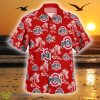 Ohio State Buckeyes Tropic 3D Hawaiian Shirt Best For Fans Beach Gift For Men And Women - Ohio State Buckeyes Tropical Hawaii Shirt Limited Edition_1