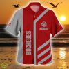 Ohio State Buckeyes Vacation Wear 3D Hawaiian Shirt Best For Fans Beach Gift For Men And Women - Ohio State Buckeyes Short Sleeve Button Shirt Limited Edition_1