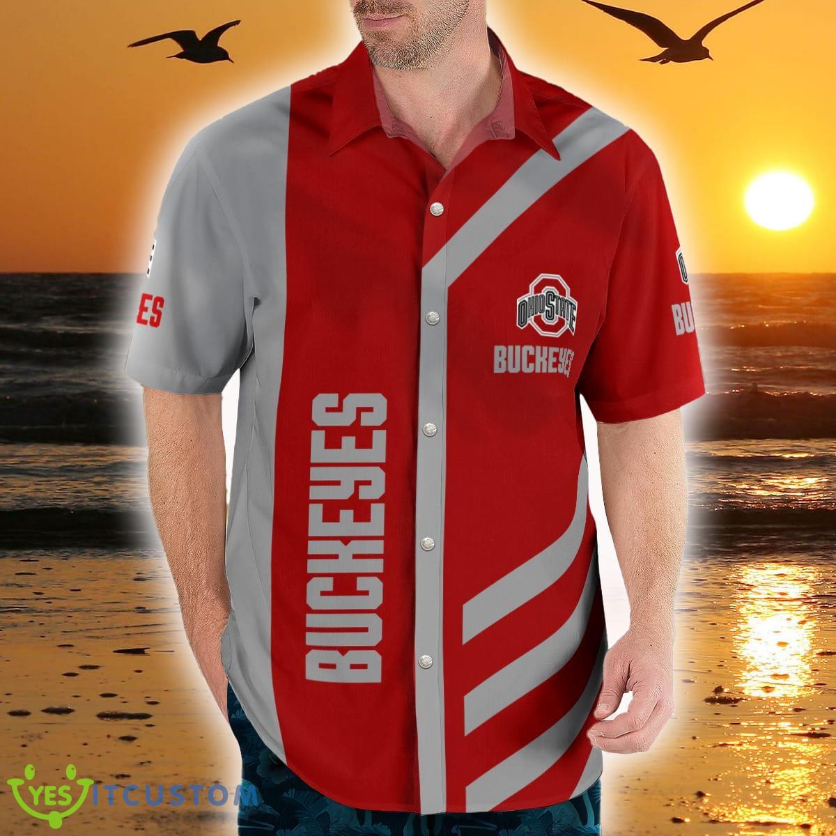 Ohio State Buckeyes Vacation Wear 3D Hawaiian Shirt Best For Fans Beach Gift For Men And Women 3 Ohio State Buckeyes Vacation Wear 3D Hawaiian Shirt Best For Fans Beach Gift For Men And Women - Ohio State Buckeyes Short Sleeve Button Shirt Limited Edition_6