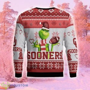 Oklahoma Sooners The Grinch Funny Ugly Christmas Sweater Gift For Men And Women Gift Holidays - Oklahoma Sooners The Grinch Christmas AOP Ugly Sweater_3