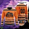 Oklahoma State Cowboys Custom Name And Number Sport Fans Christmas Gift Ugly Christmas Sweater Product Photo 1