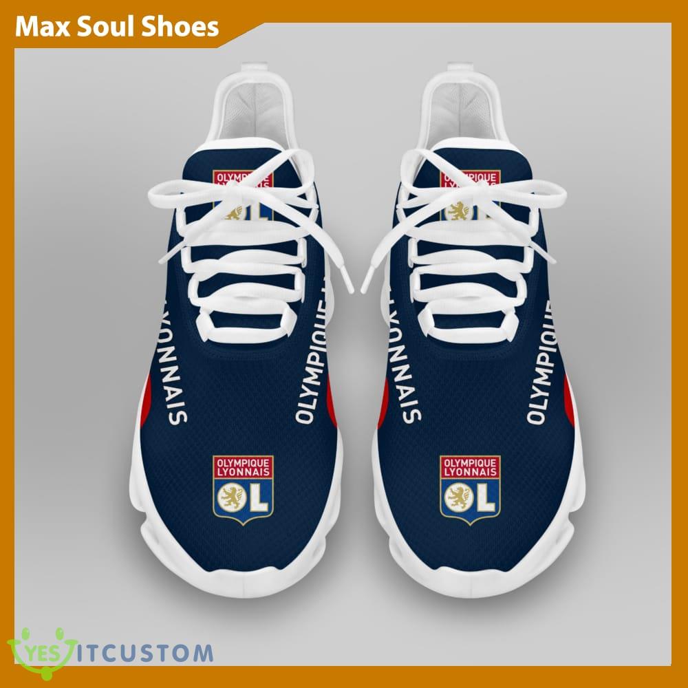 Olympique Lyonnais Ligue 1 Logo Chunky Sneakers Versatile Max Soul Shoes For Fans 10 Olympique Lyonnais Ligue 1 Logo Chunky Sneakers Versatile Max Soul Shoes For Fans - Olympique Lyonnais Chunky Sneakers White Black Max Soul Shoes For Men And Women Photo 3