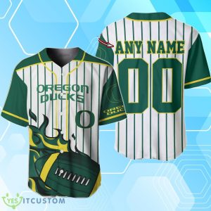 Oregon Ducks BaseBall Jersey Custom Number And Name Product Photo 1