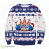 Pabst Blue Ribbon Bowling Ugly Sweater Product Photo 1