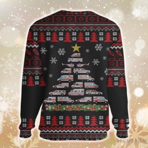Paramedic Ambulance Ugly Christmas Sweater 3 Paramedic Ambulance Ugly Christmas Sweater - Paramedic Ambulance 3d Sweatshirt Christmas EZ15 1210 All Over Print Sweatshirt_2