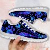 Paws Dog Blue Casual Running Sneakers Product Photo 1
