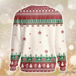 Pembroke Welsh Corgi Scratch Ugly Christmas Sweater Product Photo 2