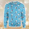 Penguin Everywhere Christmas Ugly Sweater - Penguin Everywhere Christmas EZ20 0910 All Over Print Sweatshirt_1