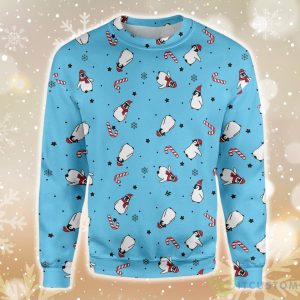 Penguin Everywhere Christmas Ugly Sweater - Penguin Everywhere Christmas EZ20 0910 All Over Print Sweatshirt_1