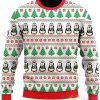 Penguins Ugly Christmas Sweater Cristmas Trees Product Photo 1