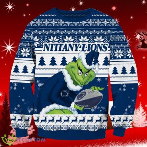 Penn State Nittany Lions Grinch Christmas Ugly Sweater Special Gift For Men And Women 4 Penn State Nittany Lions Grinch Christmas Ugly Sweater Special Gift For Men And Women Product Photo 2