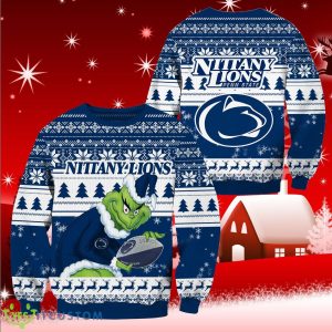 Penn State Nittany Lions Grinch Christmas Ugly Sweater Special Gift For Men And Women Product Photo 1