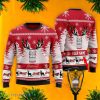 Personalized Budweiser Ugly Christmas Sweater Product Photo 1
