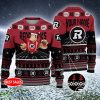 Personalized CFL Ottawa Redblacks Mascot Ideas Ugly Christmas Sweater For Fans - Personalized CFL Ottawa Redblacks Mascot Ideas Ugly Christmas Sweater For Fans