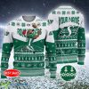 Personalized CFL Saskatchewan Roughriders Mascot Ideas Ugly Christmas Sweater For Fans - Personalized CFL Saskatchewan Roughriders Mascot Ideas Ugly Christmas Sweater For Fans