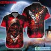 Personalized Chevrolet Corvette Death Skull Gift Halloween 3D Hawaiian Shirt For Men And Women - Hawaiian Shirt Skull Halloween Chevrolet Corvette_1