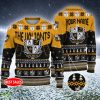 Personalized EFL Port Vale Big Logo Stadium Snowflakes Ugly Christmas Sweater - Port Vale Big Logo Stadium Snowflakes EFL Ugly Christmas Sweater